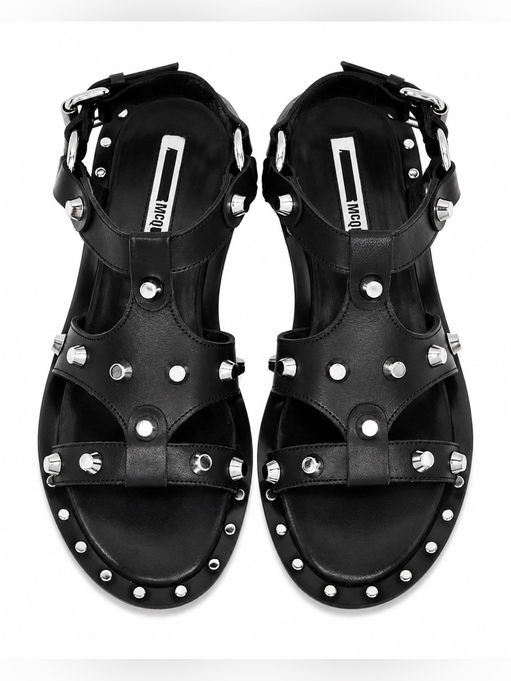MCQ By Alexander McQueen Studded Gladiator Sandals